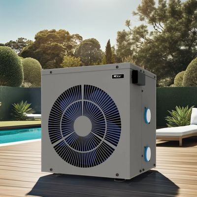 Mua 56dB A âm thanh 3KW 50Hz R32 Mini bể bơi máy bơm nhiệt Inverter máy nước nóng sản xuất trực tuyến