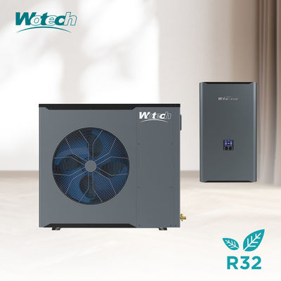 Mua Giấy chứng nhận CE Wotech 8kw R32 Máy bơm nhiệt phân chia biến tần một pha cho làm mát sưởi nóng sản xuất trực tuyến