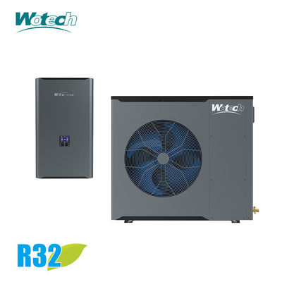 Mua Chứng nhận CE 10kW R32 Máy bơm nhiệt phân chia biến tần một pha cho làm mát sưởi nóng sản xuất trực tuyến