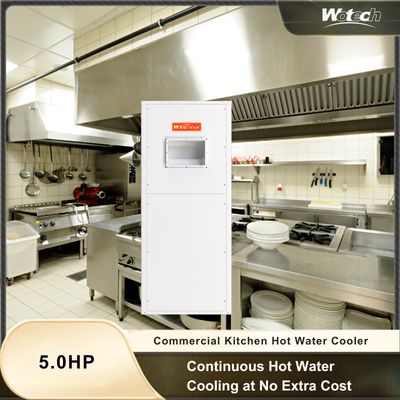 Mua R410a 5 HP Commercial Kitchen High Temperature Hot Water Cooling Unit sản xuất trực tuyến