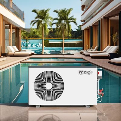Máy sưởi hồ bơi di động bằng tấm galvanized cho hồ bơi Sưởi ấm trong máy bơm nhiệt