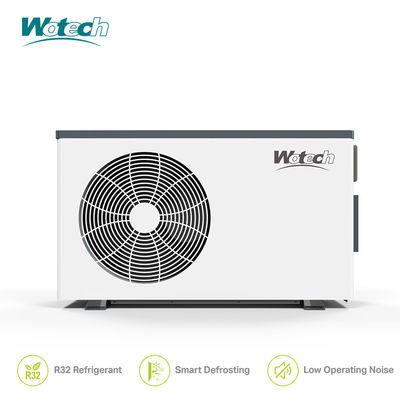 Smart R32 Bơi lội 21kw bể bơi bơm nhiệt In màn hình lụa Đèn di động 8~10m3/H Tỷ lệ dòng chảy nước