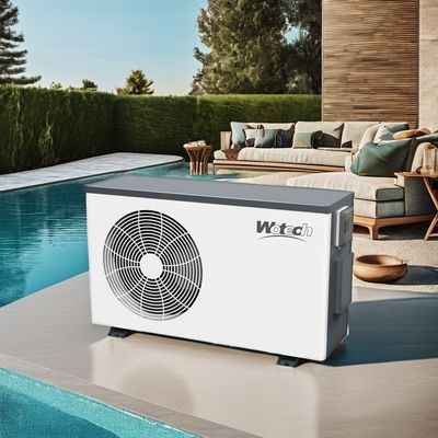 Hiệu suất lâu dài 8kw R32 Inverter bể bơi máy bơm nhiệt với thép nhà