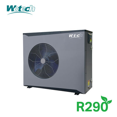 12kw đơn pha Inverter máy bơm nhiệt monoblock R290 với chứng chỉ CE sưởi ấm làm mát và DHW