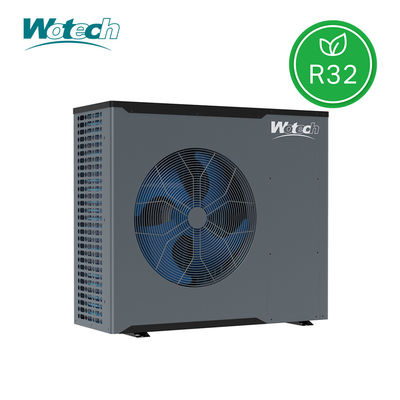 Wotech 8kw DC Inverter máy bơm nhiệt vật liệu lồng thép với lớp phủ bột