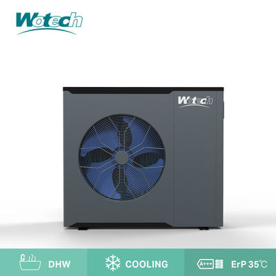 R32 Máy bơm nhiệt nguồn không khí để sưởi ấm làm mát và DHW Thép kẽm 14kw Monoblock