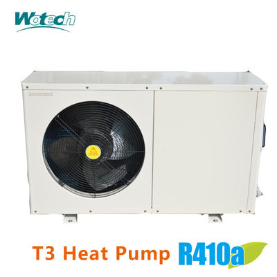 Thép kẽm với bột bọc R410a bể bơi bơm nhiệt cho khu vực T3
