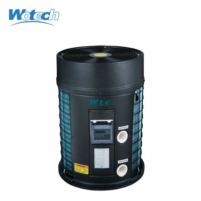 Máy nén xoay R410A Máy bơm nhiệt không khí đến nước thương mại / dân cư Máy sưởi hồ bơi với kích thước 755 * 258 * 500mm